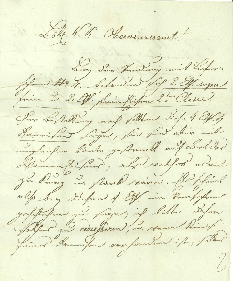 Vorphilatelie Österreich - Briefe aus der Vormarkenzeit Wien-n12