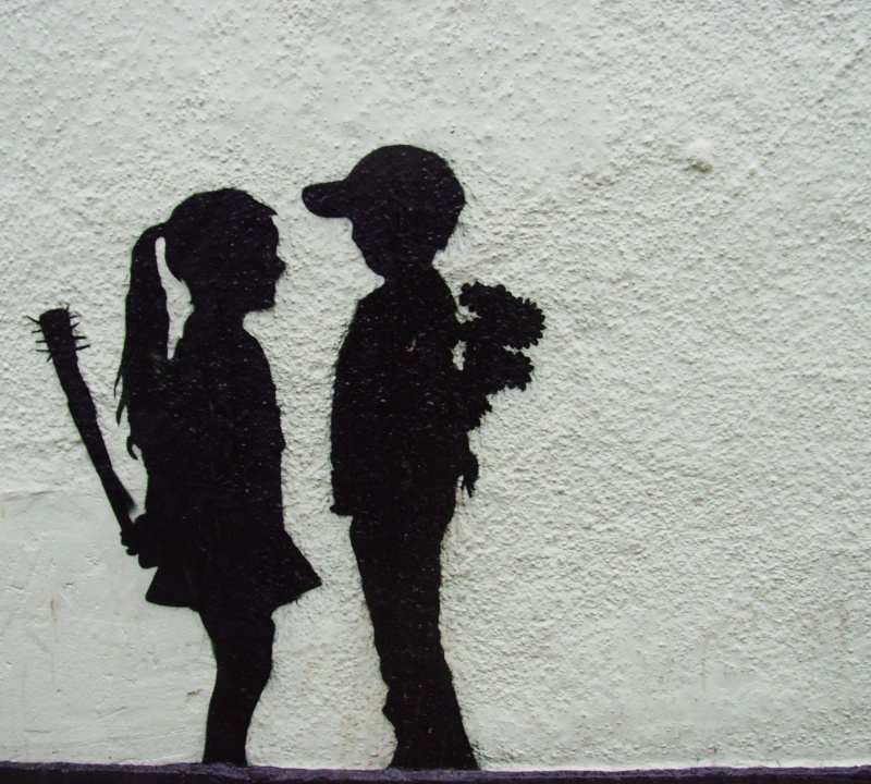 for some reason Henriettas becoming a popular graffiti subject in the uk - Page 2 Banksy10