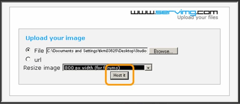 How to upload Photos / Pictures Hostit10