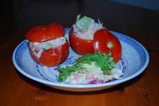 Tomates au thon/mayonnaise sans mayonnaise Tomate10