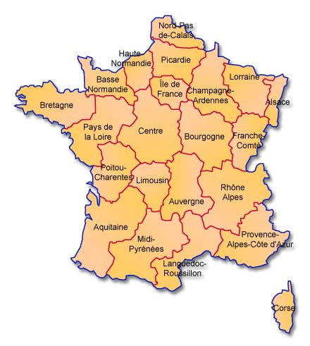 La France. Carte-10