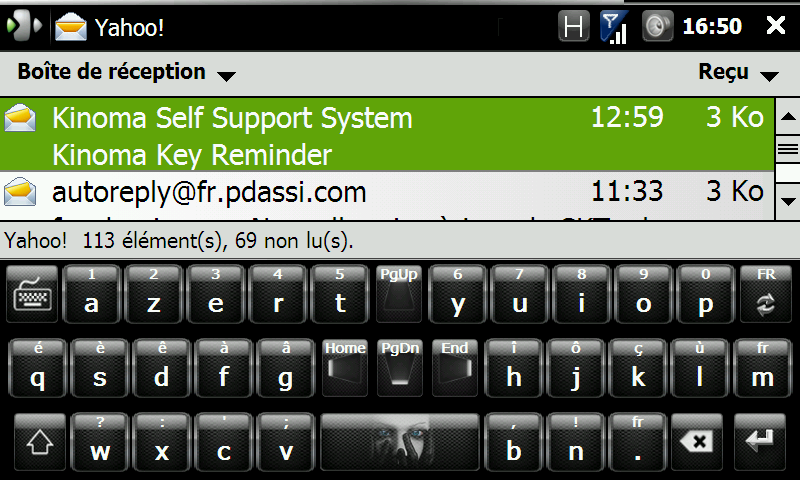 FingerKeyboard v2.1 / Skins de RR33 - Clavier Wvga Screen46