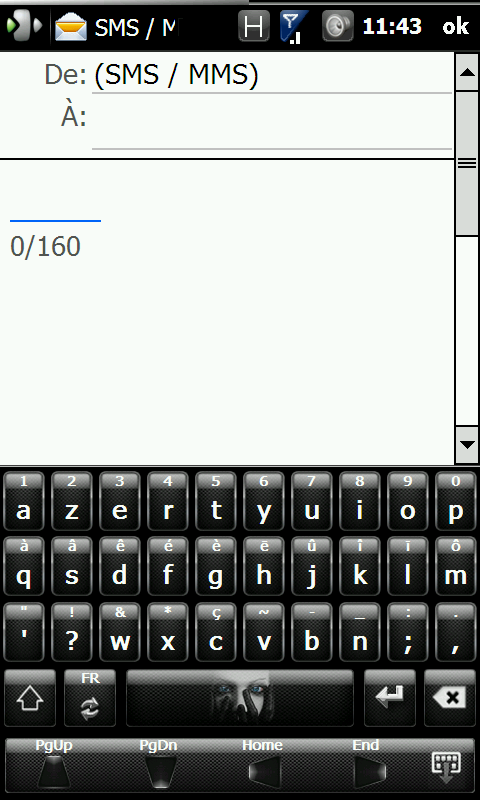 FingerKeyboard v2.1 / Skins de RR33 - Clavier Wvga Screen82