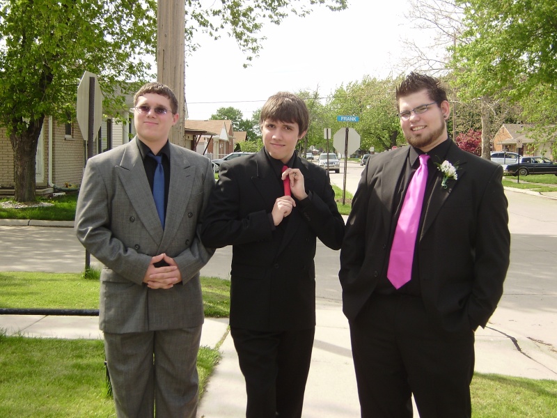 The Boys getting ready for Prom Gradsp10