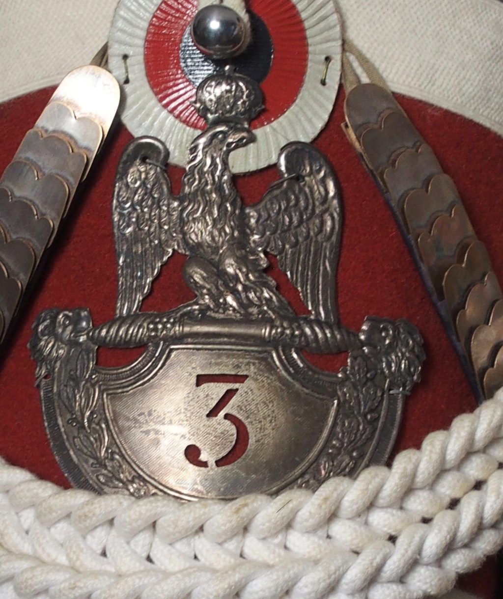 Les plaques de shako du 19ème siècle, du 1er Empire au Second Empire P3100025