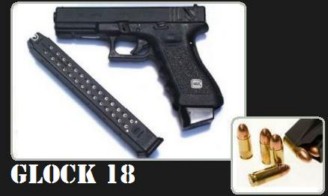 Les armes légères Glock112