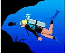 معدات الغوص - الغوص تحت الماء Scuba110