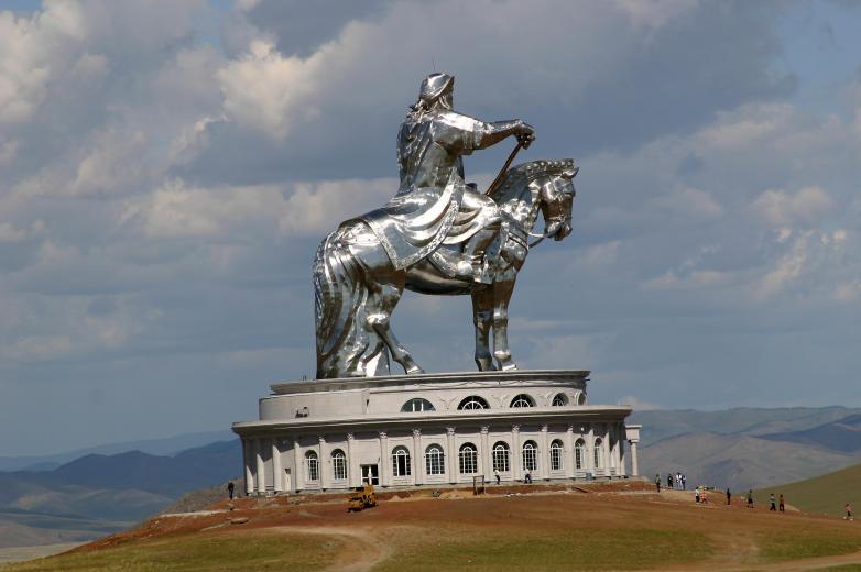 Statue de Gengis Khan - Mongolie Zzz34310