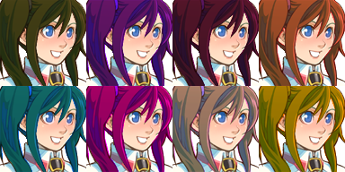 Facesets : Recolorisation des cheveux des RTP Actor211