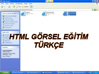 Html Görsel Eğitim Dersleri Türkçe 02b70915