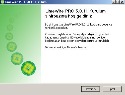 LimeWire PRO 5.0.11 FinaL [Türkçe] + PortabLe 110
