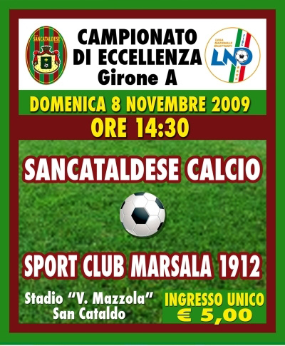 Campionato 10° giornata: Sancataldese - S.C.Marsala 1912 2-0 10a111