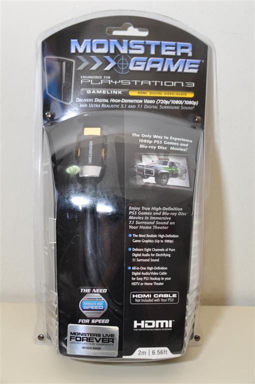 Monster® Gamelink™ HDMI Cable for PS3 (New) Gameli10