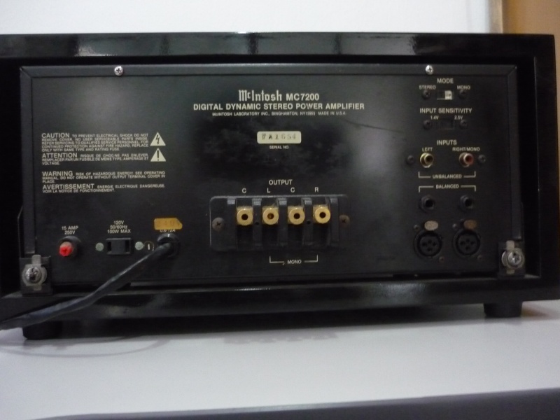 McIntosh MC7200 power amp (Used) Mc720010