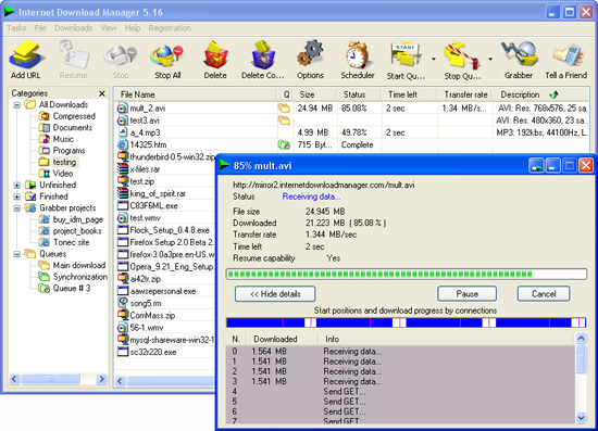 حصريا Internet Download Manager 5.17 Build 2 Zmkz9s10