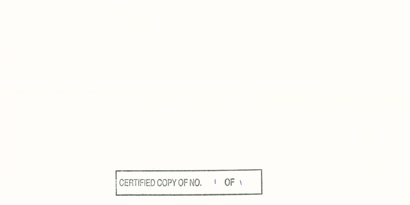 Certified Copy Of No ...... 0007_011