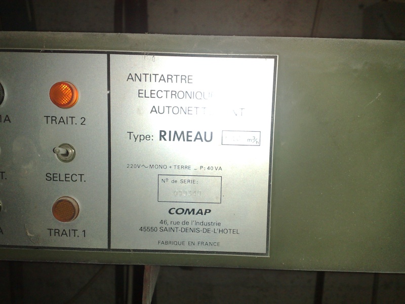 ANTITARTRE ELECTROMAGNETIQUE Antit210