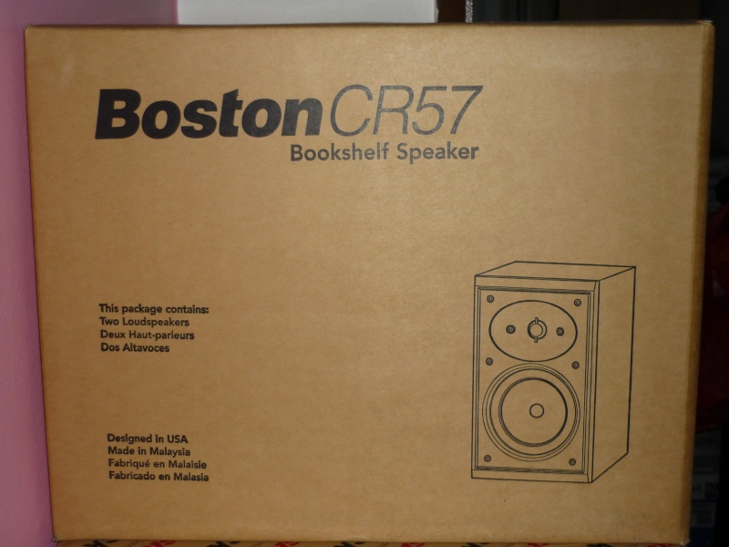 Boston Acoustics CR57 speakers (New) Cr5710