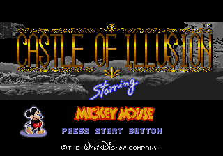 [MegaDrive] Mickey Mouse: Castle of Illusion 110
