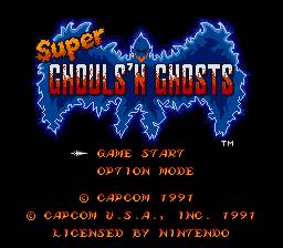 [Super Nintendo] Super Ghouls'n Ghosts 174