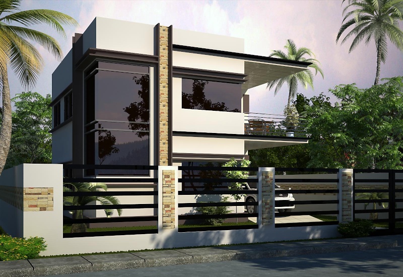 2storey residence>>praktis lang po Modern11