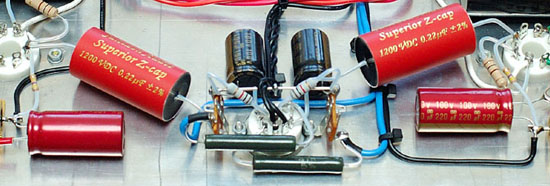 Sostituzione condensatori al T-Amp Dsc_0149