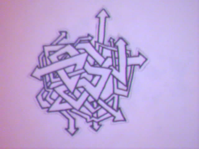 Graffiti post em up Arrows12