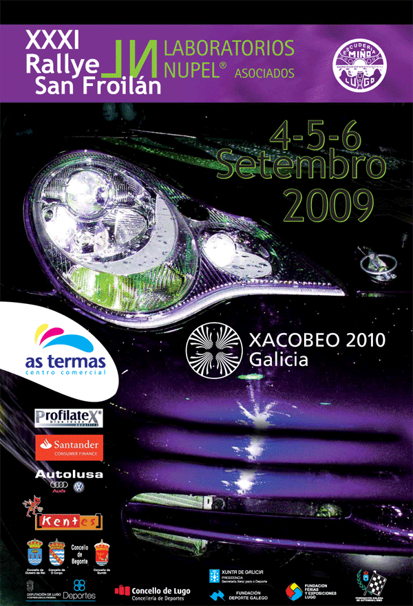 XXXI Rallye Internacional San Froilán Cartel10