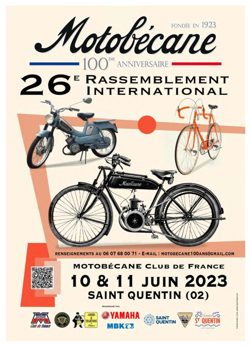 100 ans de Motobécane à ST QUENTIN (02) le 10 et 11 juin 2023 - Page 2 Affich10