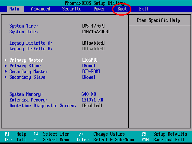 Resimli FORMAT ATMA - Nasıl format atarım ? Xp ye format atma işlemi Vmware10