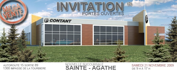 Invitation Méga Vente Porte ouverte Contant de St-Agathe Portes10