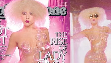 Lady Gaga nue sur la couverture de Rolling Stone Media-10
