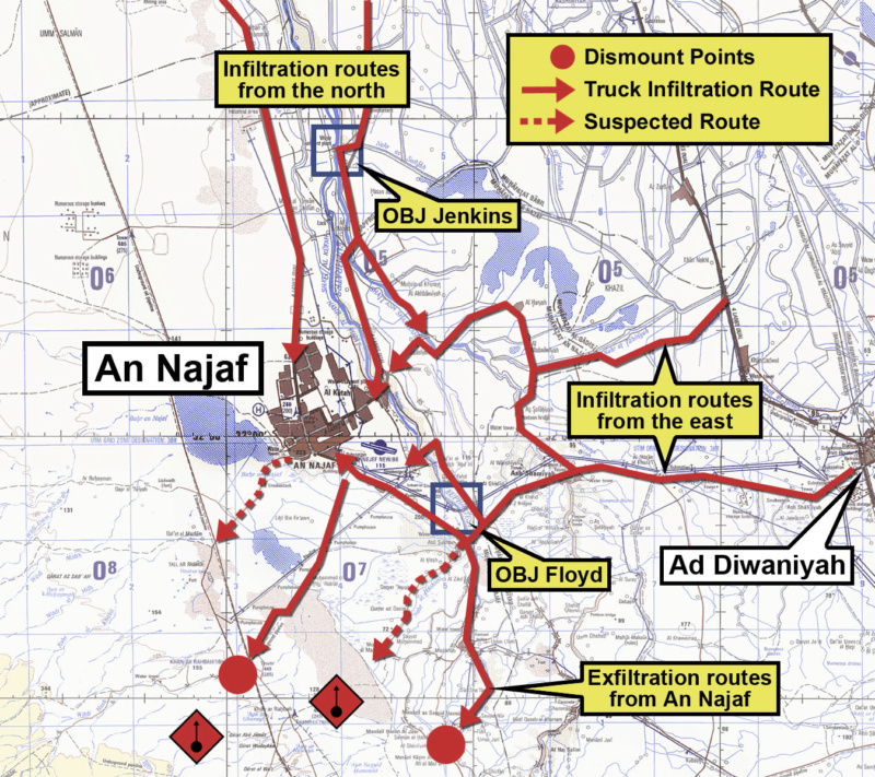 Maps around Najaf Fig10510