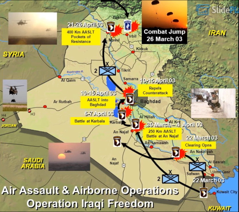 Operations Maps from Kuwait to Baghdad Sans_t13