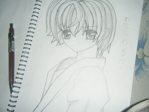 Do you draw animie and mangas?if you do post your drawing here :) Dscf6012