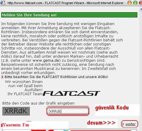 FlatCast Radyo Kurulumu Resimli Anlatımı. K310