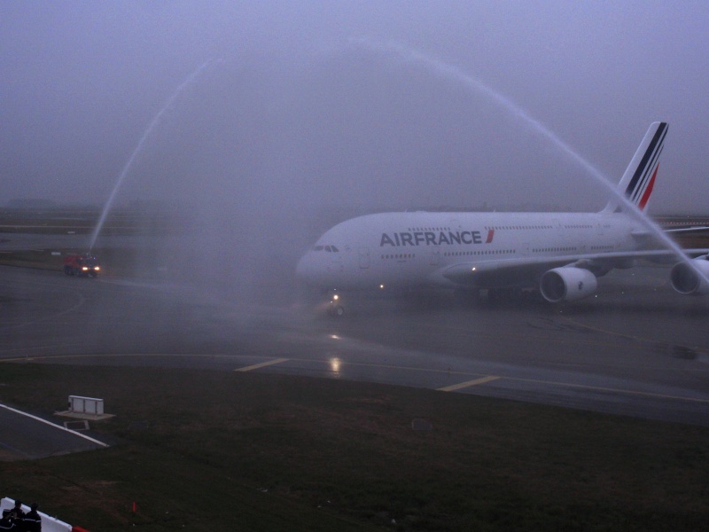 Air France réceptionne son premier A380 Pa300011