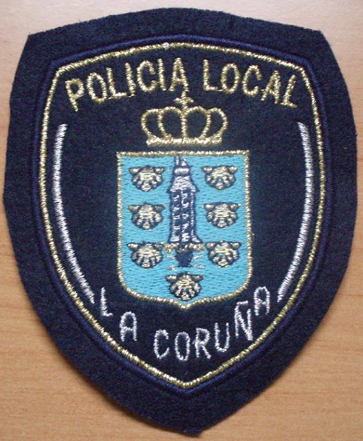 ESCUDOS DE BRAZO DE LAS POLICIAS LOCALES DE CORUÑA A_coru10