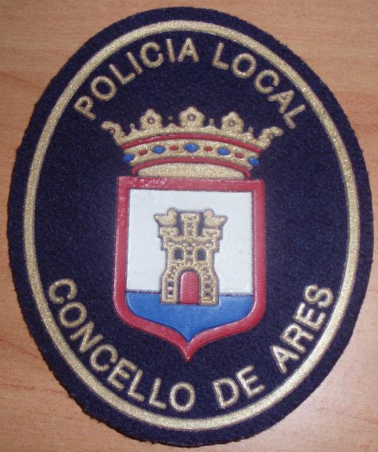 ESCUDOS DE BRAZO DE LAS POLICIAS LOCALES DE CORUÑA Ares10