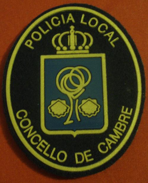 ESCUDOS DE BRAZO DE LAS POLICIAS LOCALES DE CORUÑA Cambre10