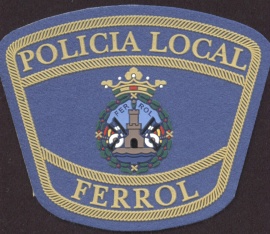 ESCUDOS DE BRAZO DE LAS POLICIAS LOCALES DE CORUÑA Ferrol10