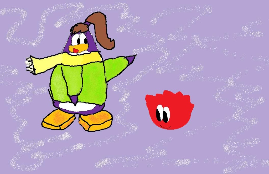 Penguin and puffle Pengui10