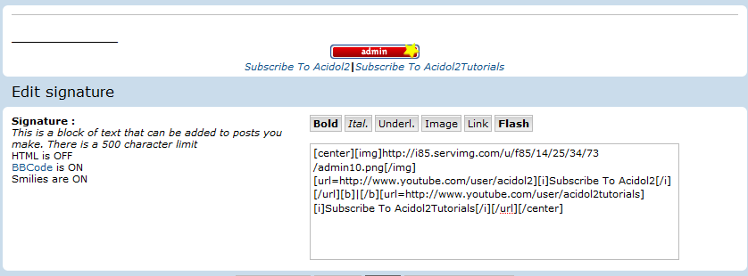 How to Add Signatures To Your Posts [Tutorial] S310