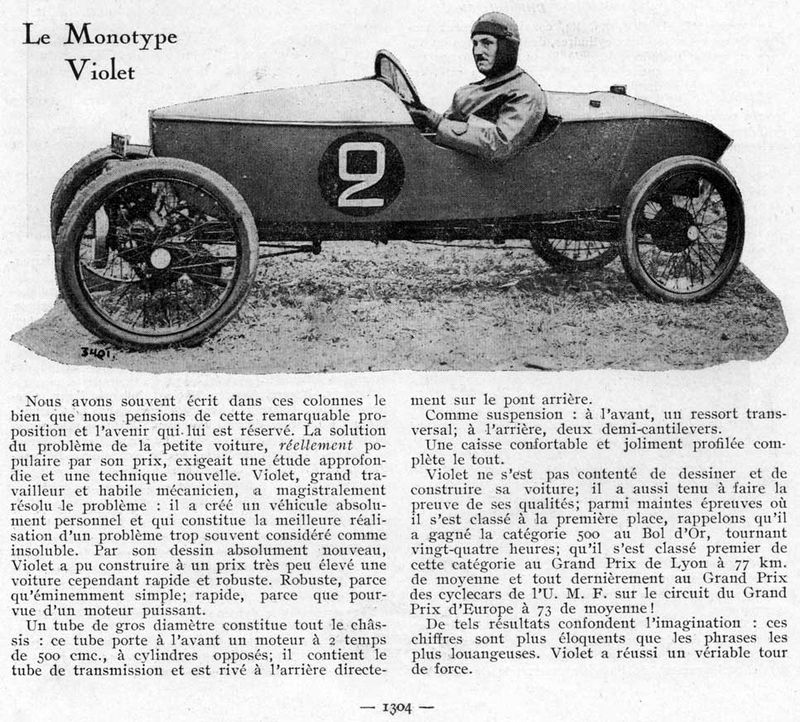 SIMA VIOLET cyclecar - Page 2 Violet10