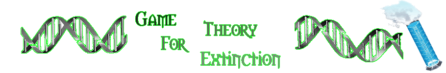 Game Theory For Extinction