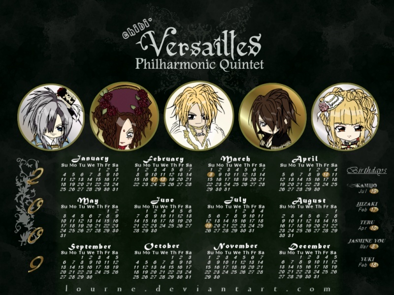 Dibujos chibis de Versailles Philharmonic Quintet Chibi_11