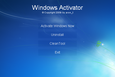 رخص اى نسخة ويندوز مع Windows Activator v4.9.7 00000010