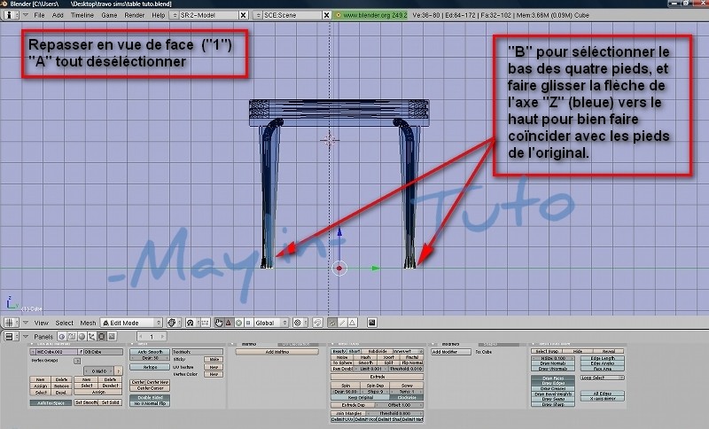 [Apprenti] [Blender 2.4 à 2.49] Adapter la table à l'objet original 1510