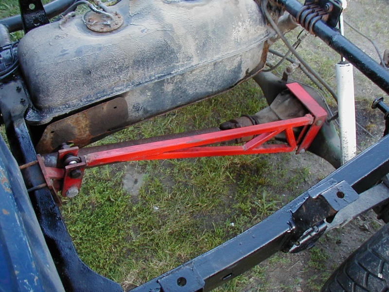 Leaf spring setup