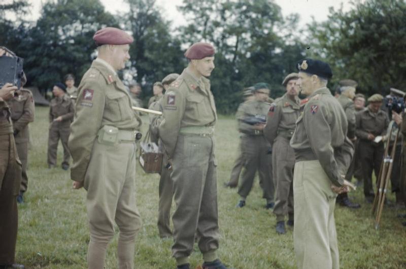 Officier des Royal Engineers, 50th (Northumbrian) Infantry Division, 6 juin 1944 Americ13
